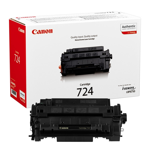 Canon 724 black toner (original Canon) 3481B002 070776 - 1
