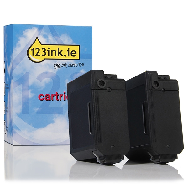 Canon BC-02 black ink cartridge 2-pack (123ink version)  010006 - 1