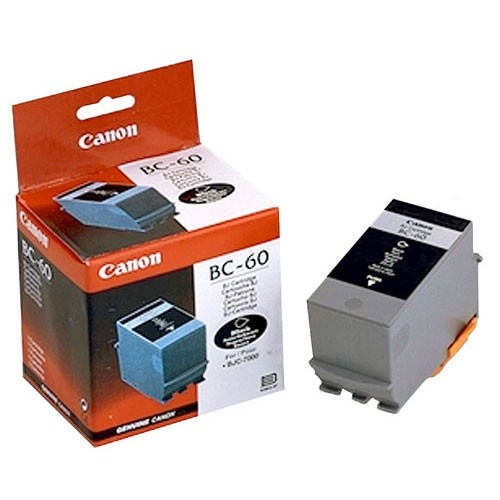 Canon BC-60 black ink cartridge (original Canon) 0917A007 010500 - 1