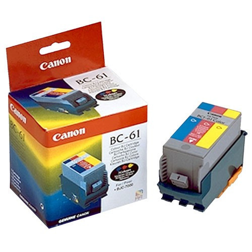 Canon BC-61 colour printhead (original Canon) 0918A008 010510 - 1