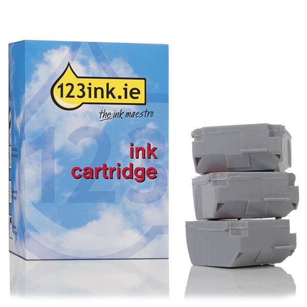 Canon BCI-10BK black ink cartridge 3-pack (123ink version) 0956A002C 011910 - 1