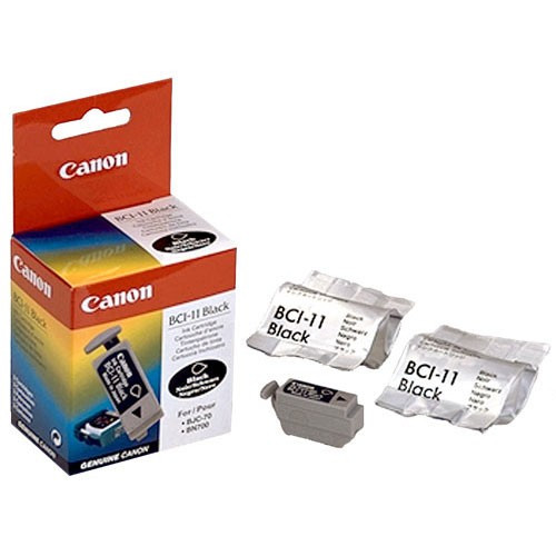 Canon BCI-11BK black ink cartridge 3-pack (original Canon) 0957A002 011920 - 1
