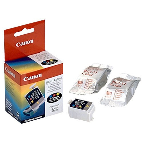 Canon BCI-11C colour ink cartridge 3-pack (original Canon) 0958A002 011940 - 1