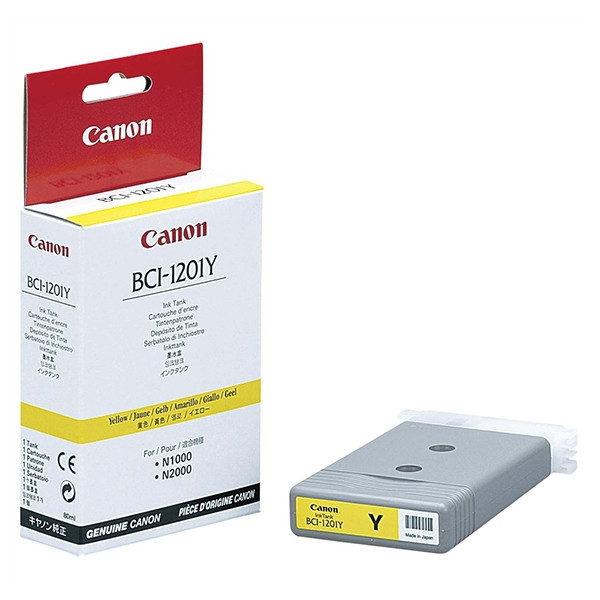 Canon BCI-1201Y yellow ink cartridge (original Canon) 7340A001 012035 - 1