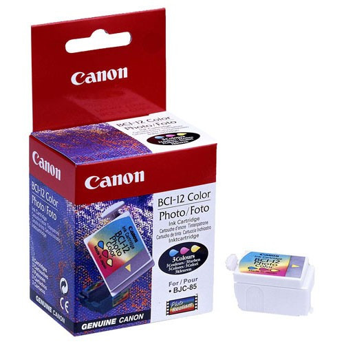 Canon BCI-12CL photo colour ink cartridge for BC-12 printhead (original Canon) 0960A002 012010 - 1
