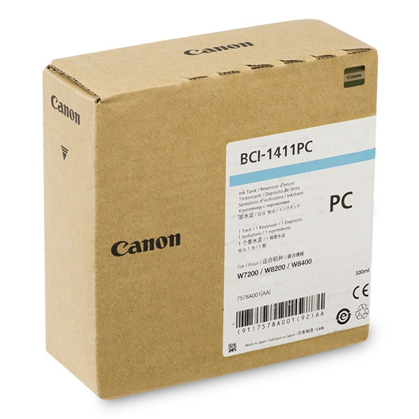 Canon BCI-1411PC photo cyan ink cartridge (original) 7578A001 017158 - 1