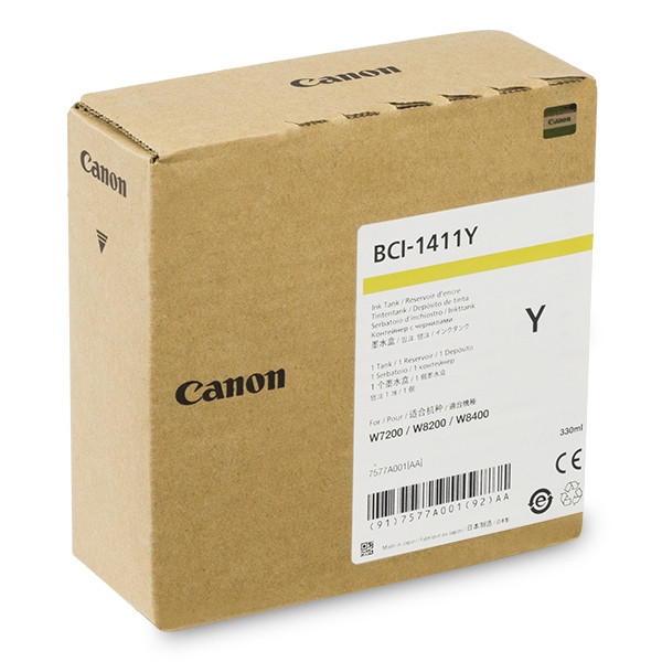 Canon BCI-1411Y yellow ink cartridge (original) 7577A001 017156 - 1