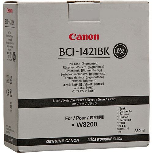 Canon BCI-1421BK black ink cartridge (original Canon) 8367A001 017174 - 1