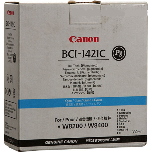 Canon BCI-1421C cyan ink cartridge (original Canon) 8368A001 017176 - 1