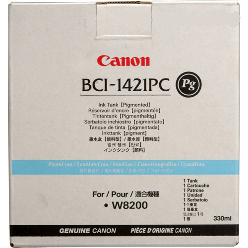 Canon BCI-1421PC photo cyan ink cartridge (original Canon) 8371A001 017182 - 1