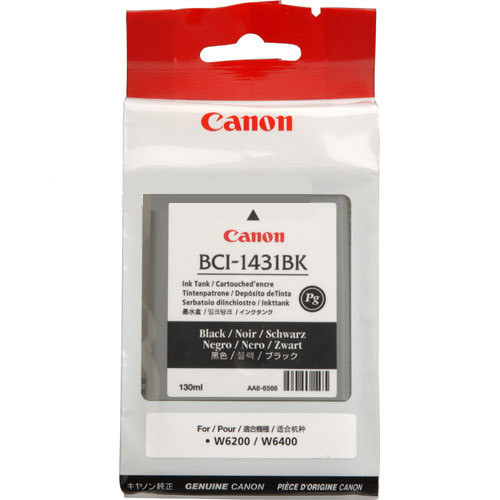Canon BCI-1431BK black ink cartridge (original Canon) 017162 - 1