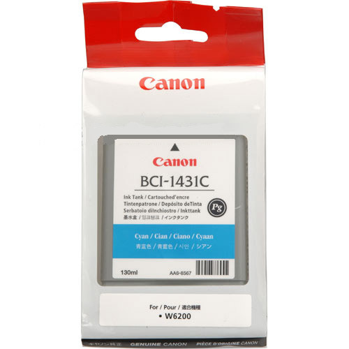 Canon BCI-1431C cyan ink cartridge (original Canon) 017164 - 1