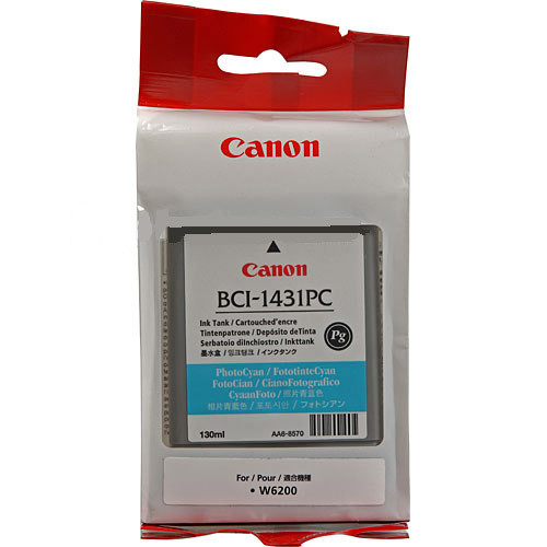 Canon BCI-1431PC photo cyan ink cartridge (original Canon) 8973A001 017170 - 1