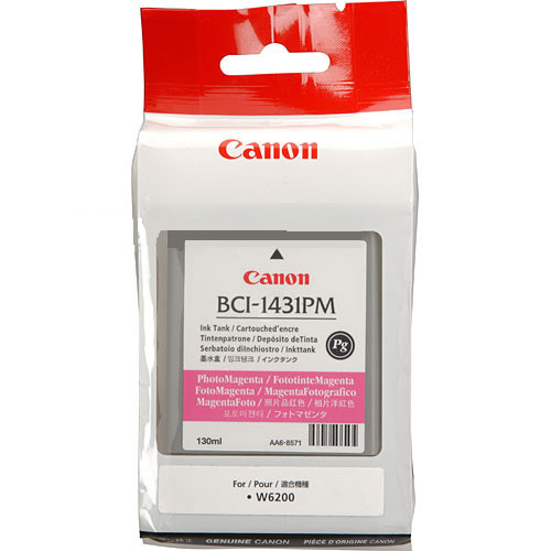 Canon BCI-1431PM photo magenta ink cartridge (original Canon) 8974A001 017172 - 1