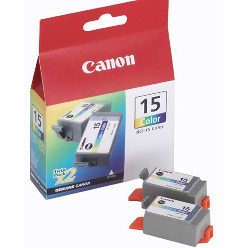 Canon BCI-15C colour ink cartridge 2-pack (original Canon) 8191A002 014050 - 1