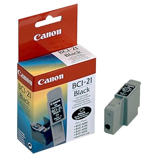 Canon BCI-21BK black ink cartridge (original Canon) 0954A002 013000 - 1