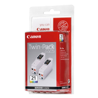 Canon BCI-21 black & colour ink cartridge 2-pack (original Canon) 0954A379 651005