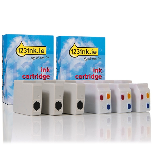 Canon BCI-21(e) series 6-pack (123ink version)  120400 - 1