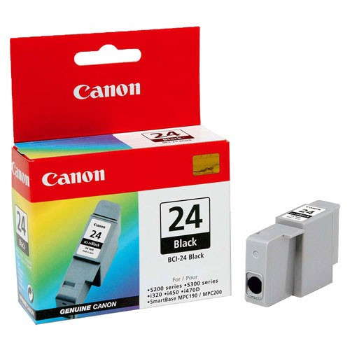 Canon BCI-24BK black ink cartridge (original Canon) 6881A002 013500 - 1