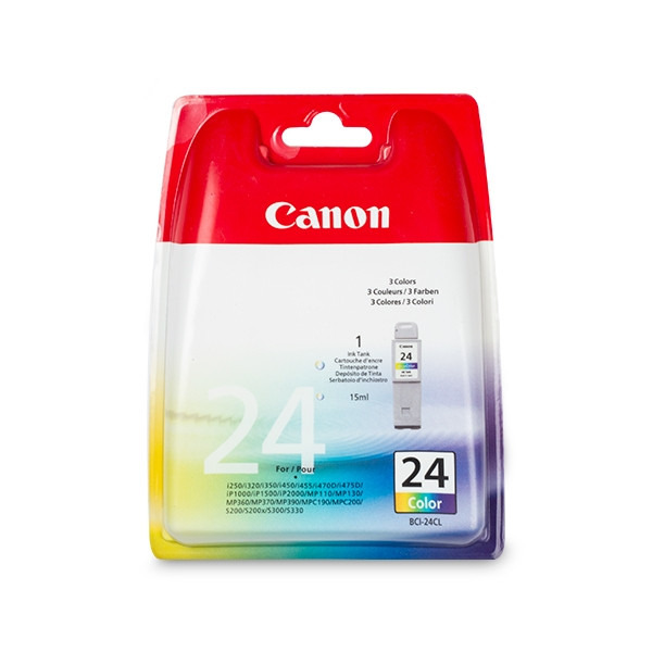 Canon BCI-24C colour ink cartridge (original Canon) 6882A002 013520 - 1