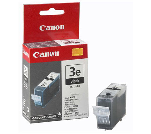 Canon BCI-3eBK black ink cartridge (original Canon) 4479A002 011000 - 1