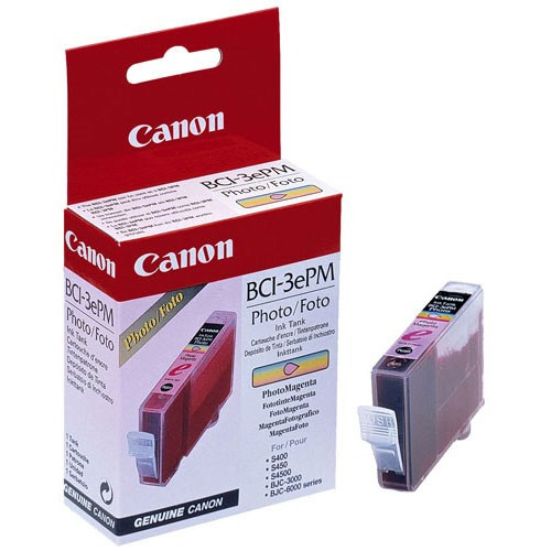 Canon BCI-3ePM photo magenta ink cartridge (original Canon) 4484A002 011120 - 1