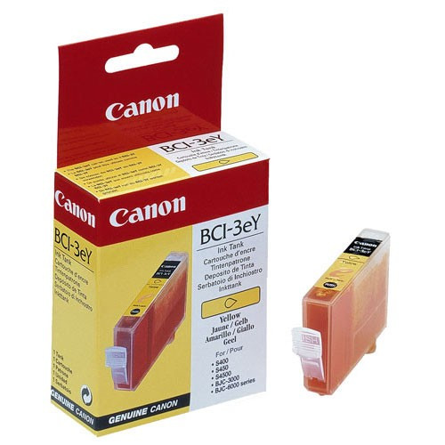 Canon BCI-3eY yellow ink cartridge (original Canon) 4482A002 011060 - 1