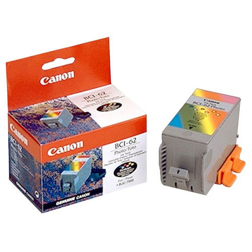 Canon BCI-62 photo colour ink cartridge (original Canon) 0969A008 014020 - 1