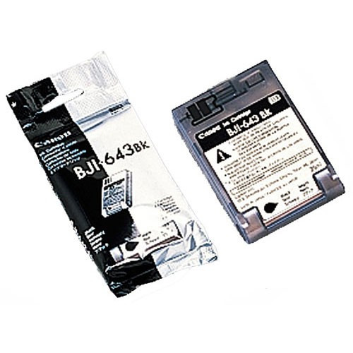 Canon BJI-643BK black ink cartridge for BJI-643 (original Canon) 1009A001 017020 - 1