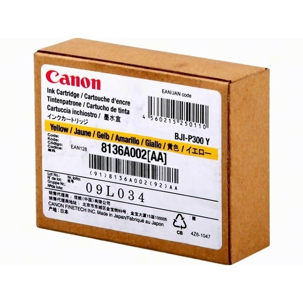 Canon BJI-P300Y yellow ink cartridge (original) 8136A002 018954 - 1
