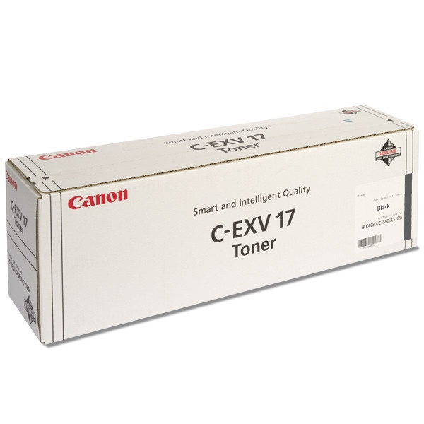 Canon C-EXV 17 BK black toner (original Canon) 0262B002 070972 - 1