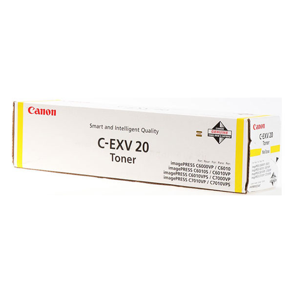 Canon C-EXV 20 Y yellow toner (original Canon) 0439B002 070902 - 1