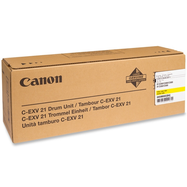 Canon C-EXV 21 Y yellow drum (original) 0459B002 070910 - 1