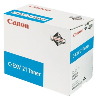 Canon C-EXV 21 cyan toner (original Canon) 0453B002 071496 - 1