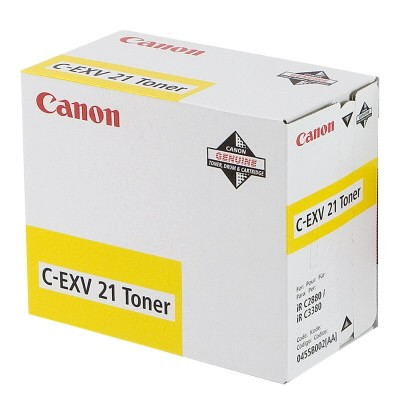Canon C-EXV 21 yellow toner (original Canon) 0455B002 071498 - 1