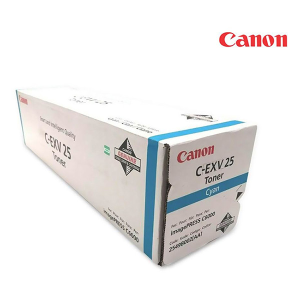 Canon C-EXV 25 C cyan toner (original Canon) 2549B002 070690 - 1