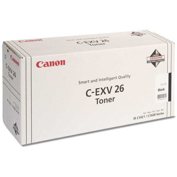 Canon C-EXV 26 BK black toner (original Canon) 1660B006 070870 - 1