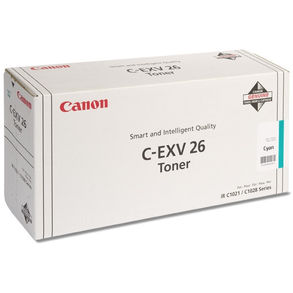 Canon C-EXV 26 C cyan toner (original Canon) 1659B006 070872 - 1