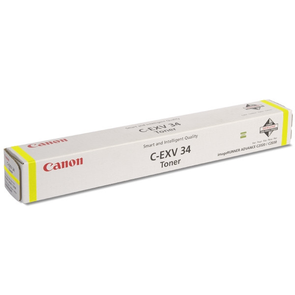 Canon C-EXV 34 Y yellow toner (original Canon) 3785B002 070768 - 1