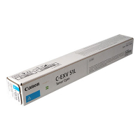 Canon C-EXV 51L C low capacity cyan toner (original Canon) 0485C002 017506