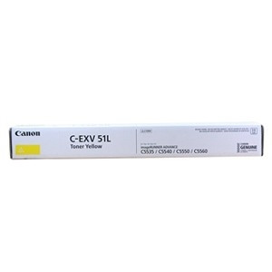 Canon C-EXV 51L Y low capacity yellow toner (original Canon) 0487C002 017504 - 1
