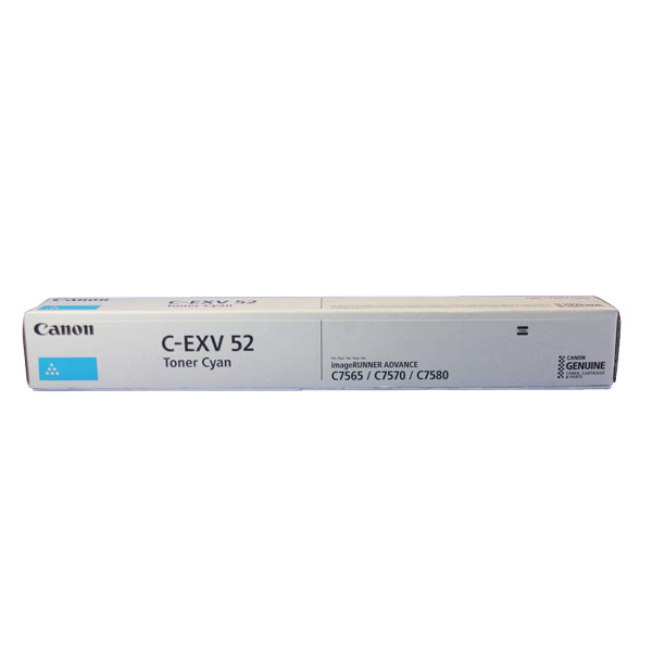 Canon C-EXV 52 C cyan toner (original Canon) 0999C002 070654 - 1