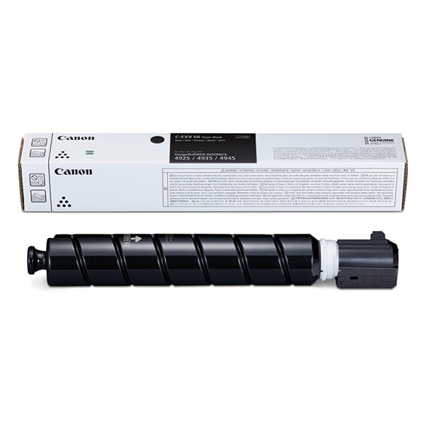 Canon C-EXV 66 BK black toner (original Canon) 5745C002 017698 - 1