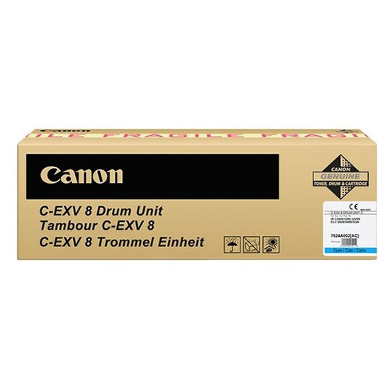 Canon C-EXV 8 cyan drum (original Canon) 7624A002 071252 - 1