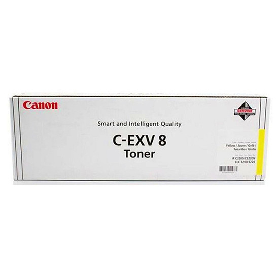 Canon C-EXV 8 yellow toner (original Canon) 7626A002 071250 - 1