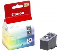 Canon CL-51 high capacity colour ink cartridge (original Canon) 0618B001 018085