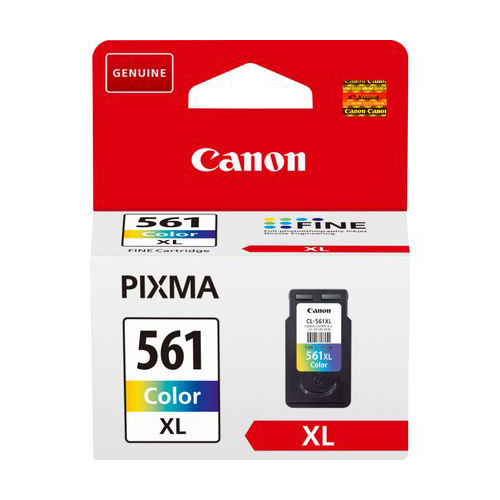 Canon CL-561XL high capacity colour ink cartridge (original Canon) 3730C001 010363 - 1
