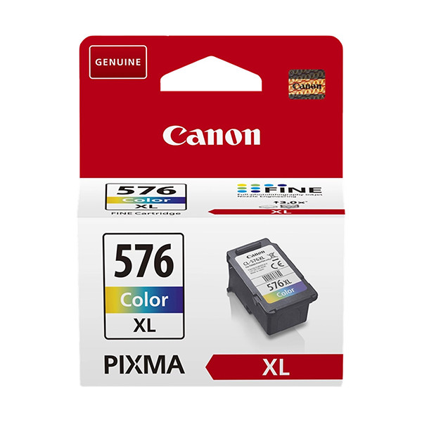 Canon CL-576XL high capacity colour ink cartridge (original Canon) 5441C001 017598 - 1