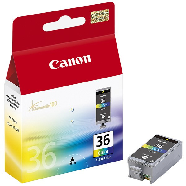 Canon CLI-36 colour ink cartridge (original Canon) 1511B001 018140 - 1
