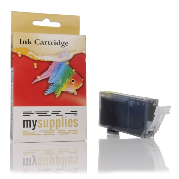 Canon CLI-521GY grey ink cartridge without chip (123ink version) 2937B001C 018512 - 1